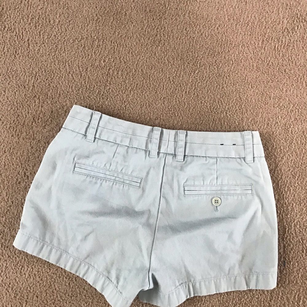 J Crew Chino Shorts Size 00 Mint Green 100% Cotton - Picture 8 of 11